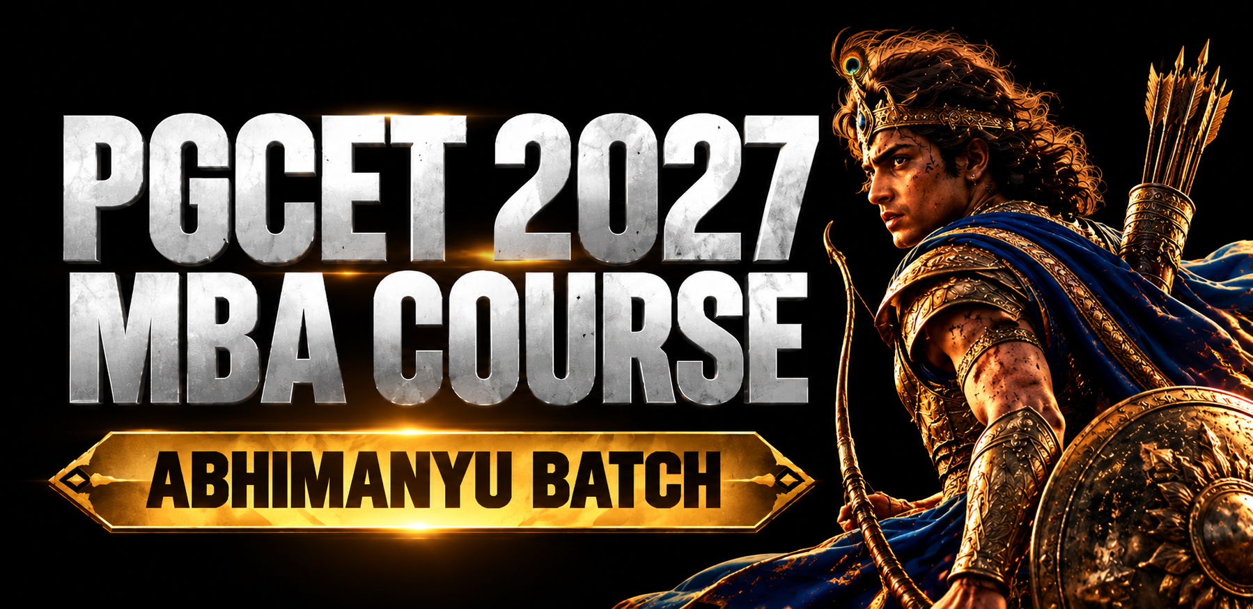 Karnataka PGCET MBA Abhimanyu Batch