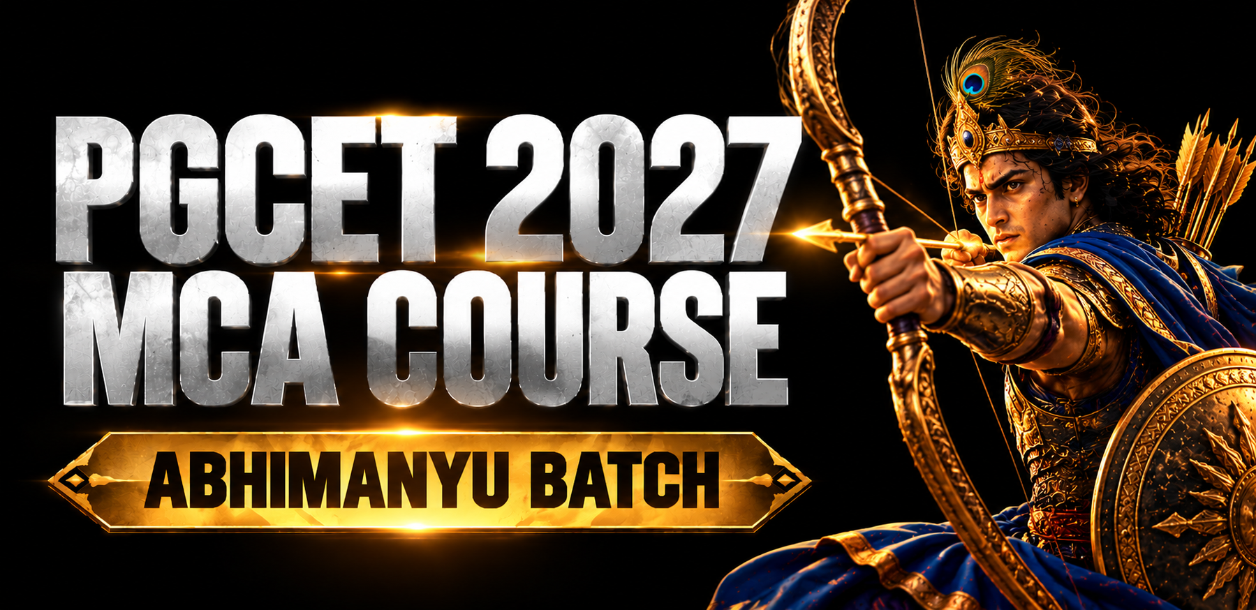 Karnataka PGCET MCA Abhimanyu Batch