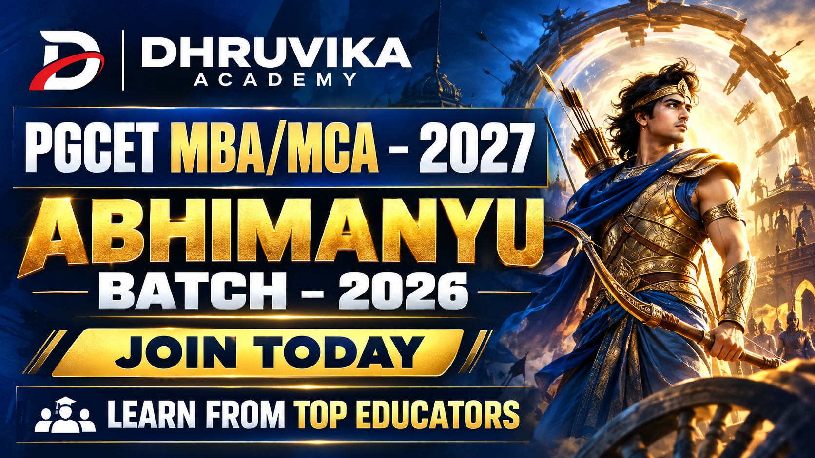Dhruvika Academy Promotional Banner 1