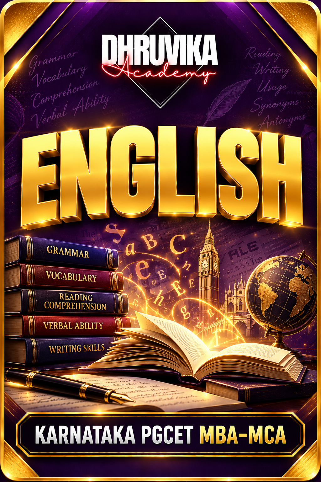 PGCET MCA English