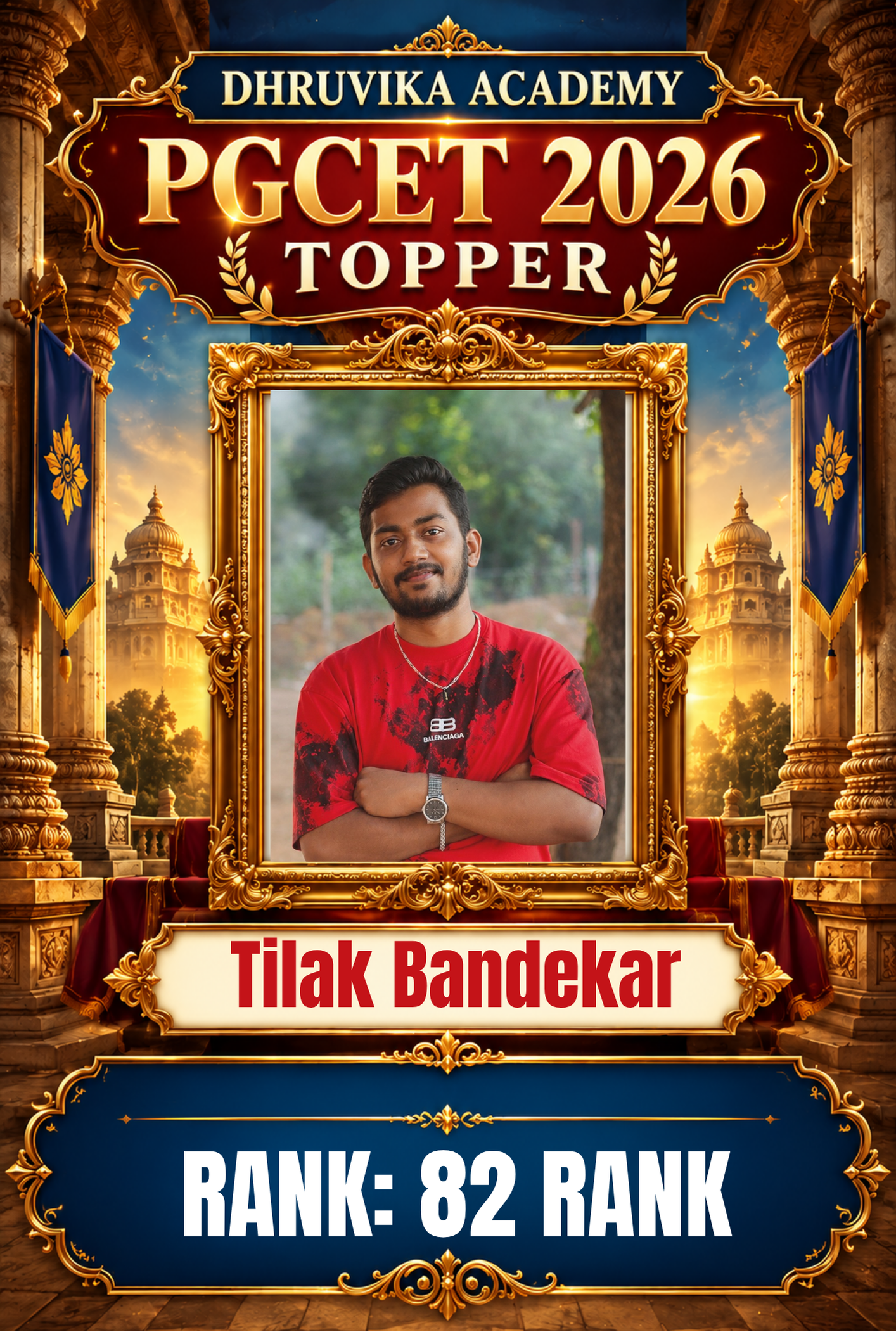 PGCET Topper 16