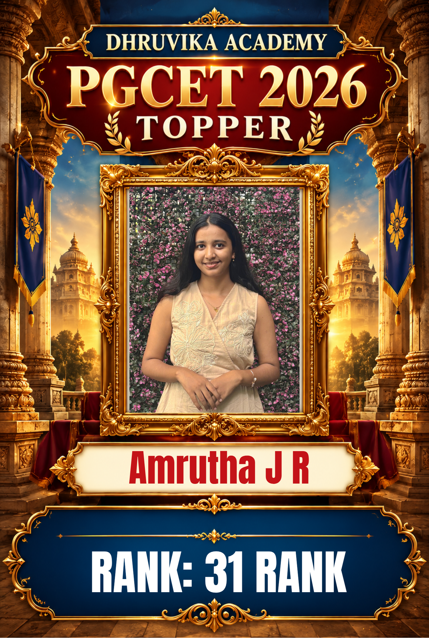 PGCET Topper 7
