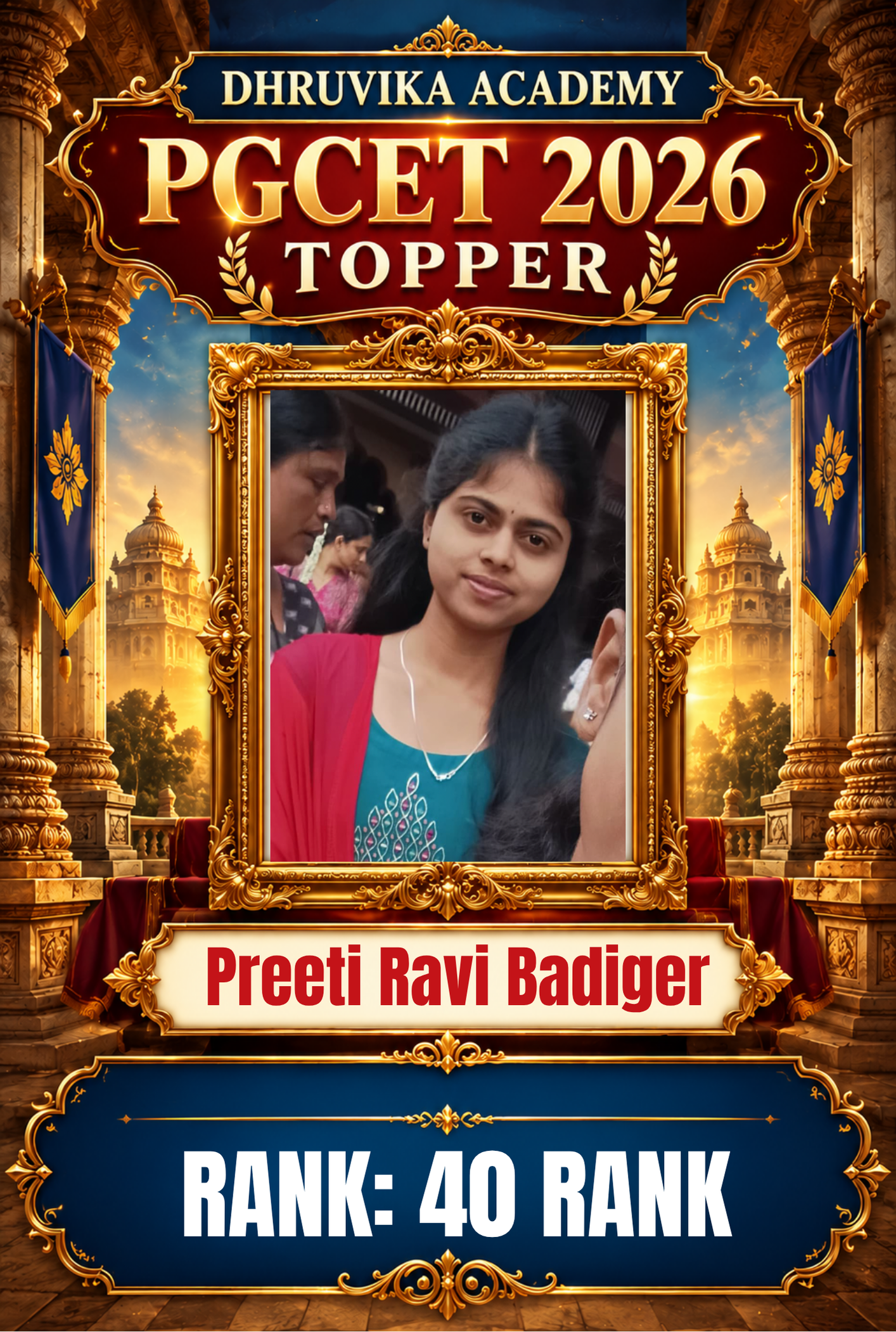 PGCET Topper 9